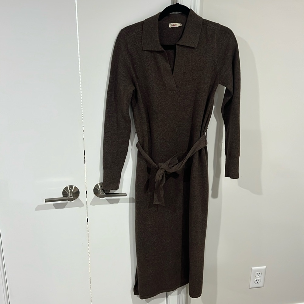 Brown Faherty dress